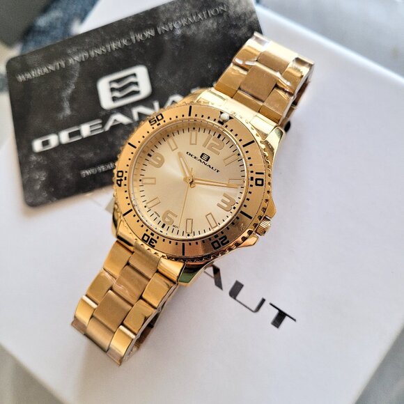Oceanaut Women's OC9812 Camara Gold Watch - Picture 1 of 7
